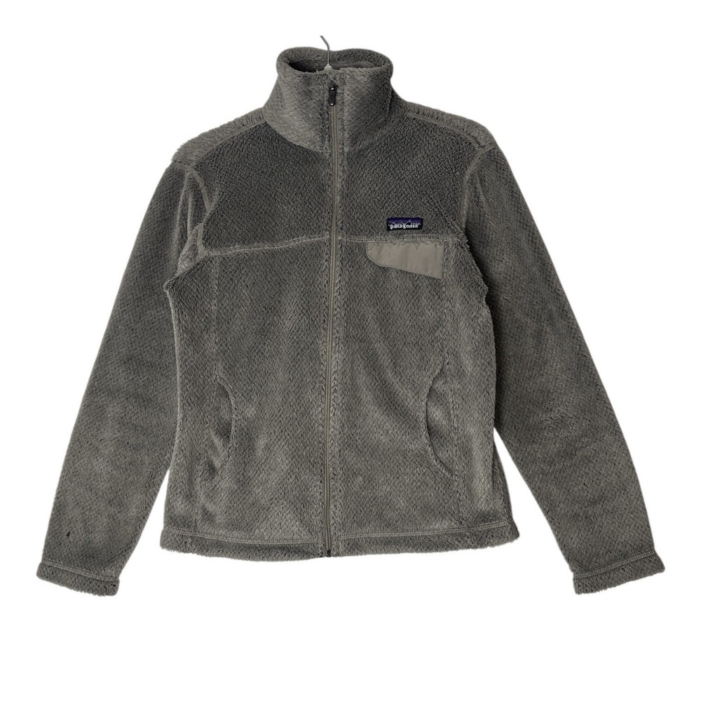 Patagonia Re-Tool Fleece Jacket Womens Small Full Zip Outdoor Cozy Pockets